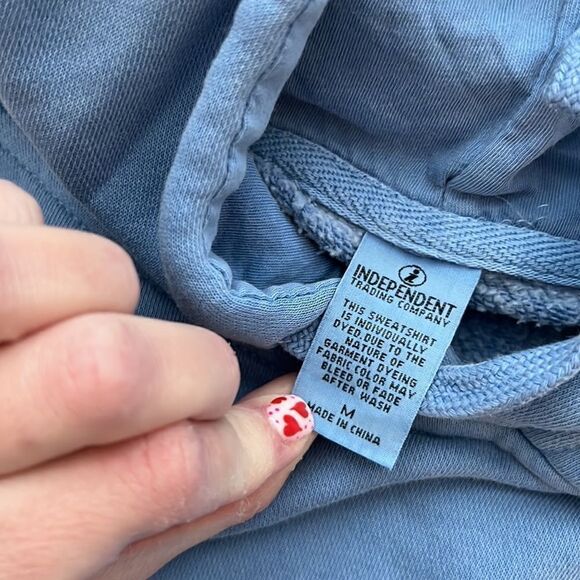 Brand New Blue Hoodie Medium - Picture 2 of 4